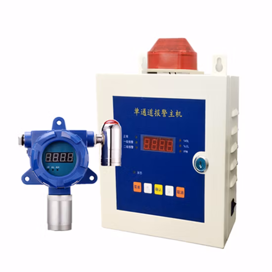 Fixed 24hours Online LCD Display C4h10 Butane Gas Detector