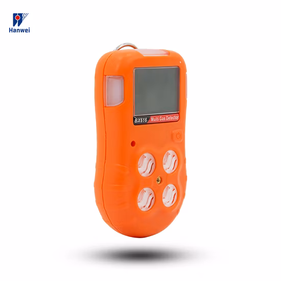 2022 IP66 4 Gas Meter Portable Multi-Gas Detector Lel, Co, H2s, O2 with Battery