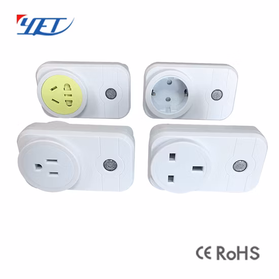 Factory Direct Sale Intelligent Wireless Remote Control Socket/Remote Control Power Socket UK EU Us Style Yet6002-WiFi