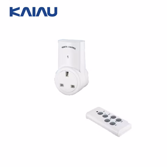 UK British RF Remote Control Plug Socket