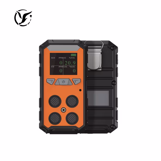 IP66 Portable Four-in-One Multi Gas Detector with Ex-Proof Certification