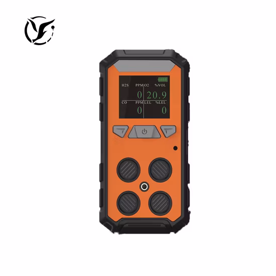 IP66 Portable Four-in-One Multi Gas Detector with Ex-Proof Certification